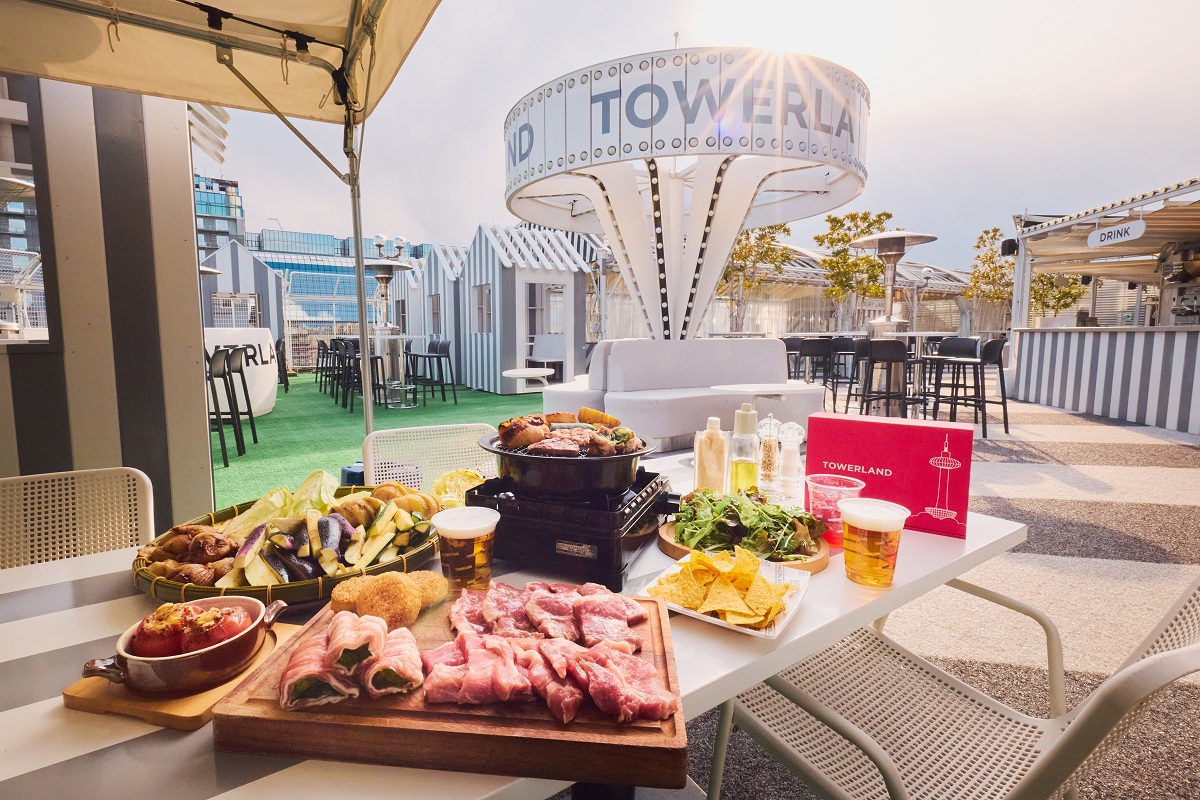 ＜TOWERLANDのBBQ＞夏の京都を思いきり楽しむ～2食付き～